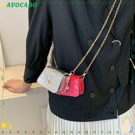 AVOCADD Crossbody Bags, PU Mini Shoulder Bag, Korean Fashion Simplicity Chain Versatile Handbag Lips