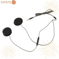ESPOIR1 ​​3.5mm Wired Headset​​, ​​Racing Hat Headset for Hands-Complimentary Calls​​ ​​3.5mm Wired 