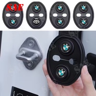 1/4Pcs BMW Silicone Car Door Lock Protection Cover Door Lock Shock Absorber Silent Accessories for B