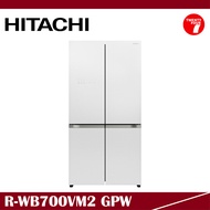 [ Delivered by Seller ] HITACHI 645L Big French Door Inverter Refrigerator / Fridge / Peti Sejuk - R