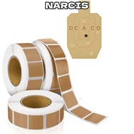 NARCIS Target Stickers,  Range Targets for Long&Short Range Square Target Pasters,   Labels Self-Adh