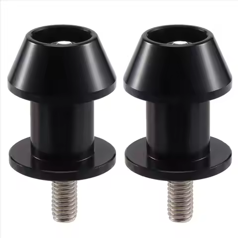 Super Sale 2Pcs M6 X1.5 Motorcycle Cnc Swing Arm Sliders Spools Stand Screw For Yamaha Fz01 Fz03 Fz0