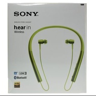 Sony 掛頸藍牙耳機 MDREX750BT 檸檬黃