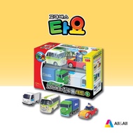 [Tayo] Tayo Little Bus Friends Toy Set 5(Bubba, lucy, Big, Toni) / Kid Children Toddler Toy Car Gift