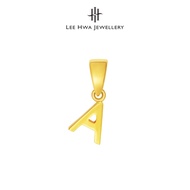 Lee Hwa Jewellery 916 Gold Initials Pendant (A-Z)