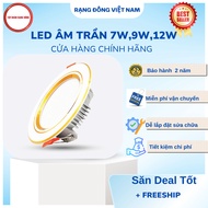 7W/90 9w/90 12w/110 Rang Dong TD Ceiling Led Rang Dong, Recessed LED, Plaster LED