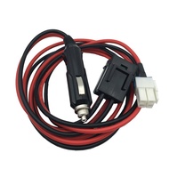 DONG 1.5M 4 pins Short Wave Car Charger Cigarette Light Power Supply Cord Cable for Yaesu FT-450 FT-