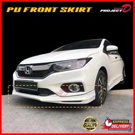 💥Ready Stock💥Honda City GM6 2017~2019 (MD) PU Front Skirting (Without Paint)
