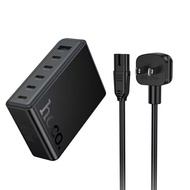 SY หัวชาร์จ 6-IN-1 USB-A x1 / USB-C x5 HOCO C150 รองรับการชาร์จเร็ว สายยาว 1.5 เมตร ปลั๊กเสียบชาร์จ
