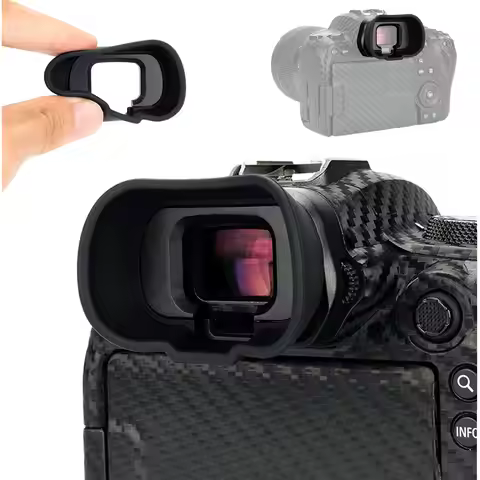 EOS R6 Mark II R6 R5 R5C Eyecup Eyepiece Soft Silicon Extended Camera Eye Cup Viewfinder for Canon E