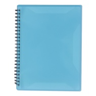 Music Score Folder Sheet Presentation Book Large Capacity PVC for File Home School Office Blue