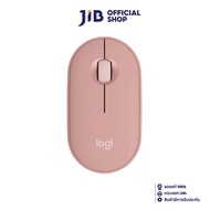 BLUETOOTH MOUSE (เมาส์บลูทูธ) LOGITECH M350S PEBBLE 2 WIRELESS SILENT (ROSE)