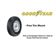 Goodyear 750-14 8PR Hi-Miler G2020 (Rib Type) Commercial Bias Tire with Inner Tube (SET)