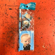 12pcs Boss baby school set / give aways / lootbag fillers
