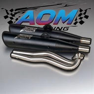 ท่อสร้าง  AOM RACING WAVE 125 RSI คอดัด