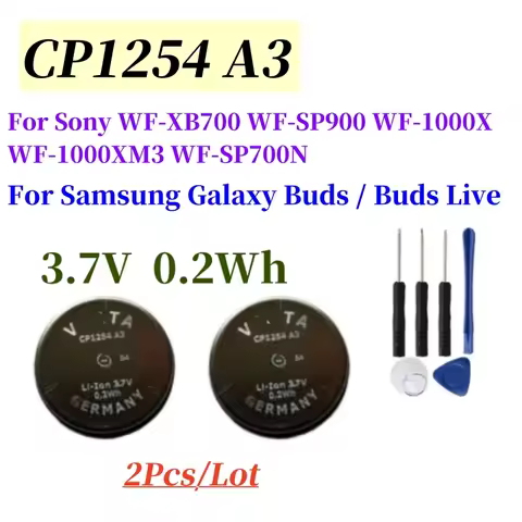 Replacement Battery For Sony WF-XB700 WF-SP900 WF-1000X / 1000XM3 WF-SP700N For Samsung Galaxy Buds 