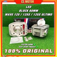 LEO WAVE 125 60 WAVE 125S WAVE 125X ULTIMO WAVE 125 Fi W125 BLOCK 60MM RACING BLOK COMBO PNP