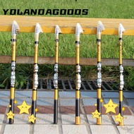YOLA Telescopic fishing rod, Casting Spinning Portable Fishing Rod,  1.5M-3.0M Carbon Fiber Mini Carbon Fiber Lure Rod Travel Fishing Equipment