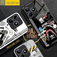 Softcase Glass Case Realme C63 2024 Latest Realme C63 Mobile Phone Case - Mobile Phone Protector - M