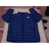 Jaket TNF Down FP800 Biru Size S