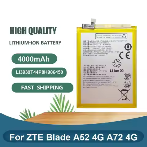 Battery For ZTE Nubia Z50S Pro NX713J 1ICP6/68/74 Red Magic 7/7S NX709J NX709S blade Axon 40 SE V40S