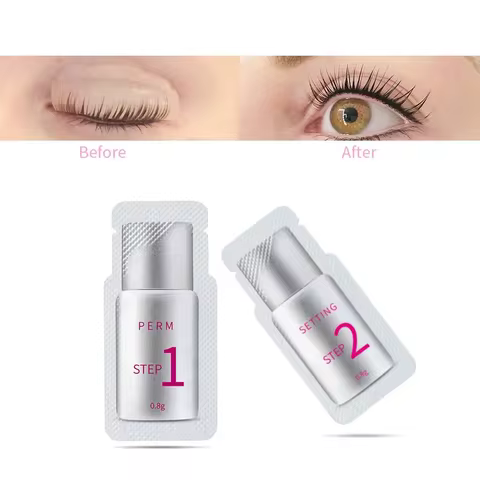 10 Pairs/Lot ICONSIGN Lash Lift Lotion Sachet Quick Perm Fixation Lotion Lashes Lifting Curl Eyelash