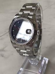 ROLEX Datejust Turnograph 116264 M 編號 K18WG SS 黑色男錶