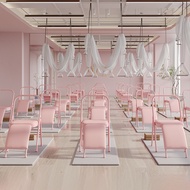 Folding Yoga Chair Thick Steel Tube Iyengar Chair with Lumbar Support Removable Stretch Open Back Au