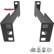 For Network Rack Compatible 1U Server Rack Depth Extender-4-Inch/10 cm Deep Recessed Rack Mount Adap