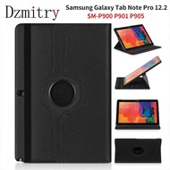 For Galaxy Tab Note Pro 12.2 inch P900 P901 P905 SM-P900 Tablet Case 360 Rotating Bracket Flip Stand