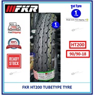 [TUBE TYPE] FKR MOTORCYCLE TYRE EPSILON HT200 ( BUNGA TT100 ) 90/90-18 TUBE TYPE [ TAYAR 2025 ]