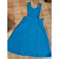 School Uniform Secondary School Girl Blue Dress