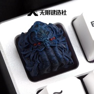 Cthulhu Series Keycaps Original King In Yellow Decompression Keycaps Translucent Personalized Mechan