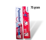 Pepsodent Pencegah Gigi Berlubang Pasta Gigi Merah 75gr