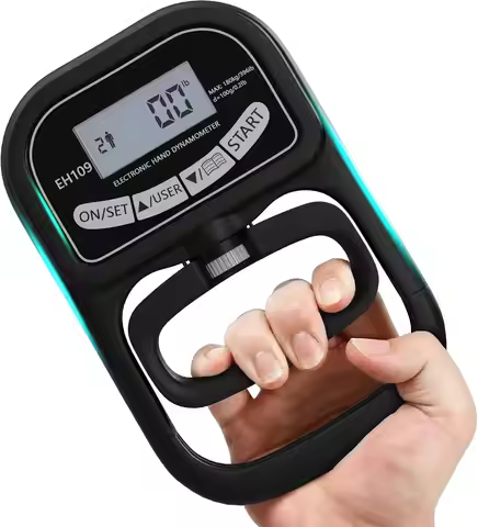 Grip Strength Tester Trainer Dynamometer Handgrip Measurer Meter Handheld Strengthener Exerciser for