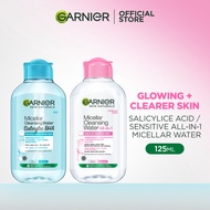 Garnier Micellar Cleansing Water 125ml - Pink/Blue