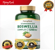 PipingRock Standardized Boswellia Complex 1200mg 180 Quick Release Capsules - Joint Support (Osteoar
