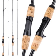 Sougayilang Spinning/Casting Fishing Rod Carbon Rod M Power For Freshwater Fishing (1.8M/6ft)
