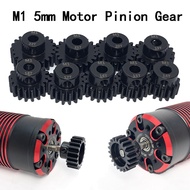 YSIDO M1 5mm 14T 15T 16T 17T 18T 19T 20T 21T 22T Steel Metal Pinion Motor Gear for 1/8 1/5 1/7 Traxx