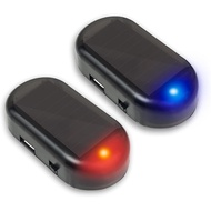 ANKI HAPPIGO 2 Keping Kuasa Suria Simulasi Peranti Penggera Dummy Anti-Kecurian LED Lampu Keselamata