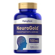 【天然小舖】Piping Rock 黃金特級腦磷脂 Neuro-PS GOLD 100mg 120顆