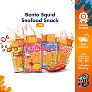 Bento Squid Seafood Snack Sweet Spicy Namprik Thai Original Thai Chili Sauce Flavoured Halal 18g Crispy Mixed Seafood