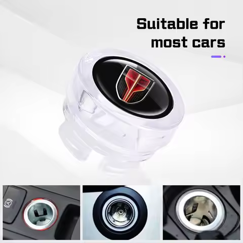 Car Cigarette Lighter Dust Cover Dustproof Cap Decor Accessories For Hongqi H9 HS5 H5 H6 H7 E-QH5 E-