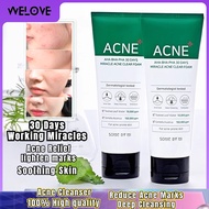 SOME BY MI AHA BHA PHA 30 Days Miracle Acne Clear Foam 100ml Facial Cleanser Remove Scar Pimple Treatment Face Cleansing