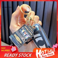 NTA Mini Casino Game Console Keychain – Portable Plastic Key Ring Fun Multi-functional Gaming Gift f