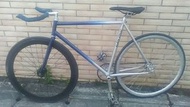 BLACK FIXIE 碳纖維板輪單速公路車