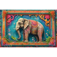 Postcard Size 4x6 Thai Elephant Picture