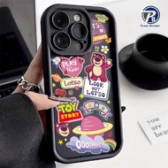 SS966 Case Casing Bear Lotso Softcase Casing Hp Compatible For Samsung A17 A36 A26 A56 A20 A30 A20S 