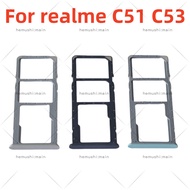 SIM Card Tray for Realme C51 C53 Phone Case Slot Holder Cellphone Part