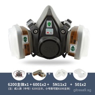 3m6200Gas Mask7Set3M620P Chemical Gas Formaldehyde Odor Activated Carbon Spray Paint Mask